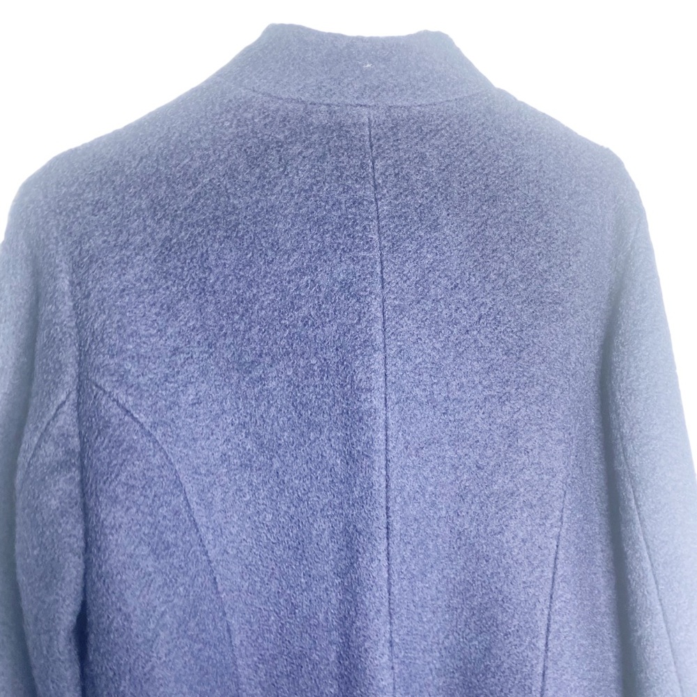 Victoria’s Secret navy blue boucle dress coat trench coat - Picture 5 of 7